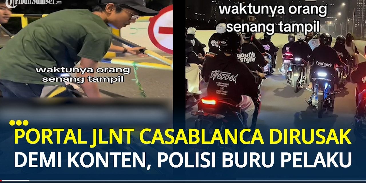 Fakta Di Balik Video Viral Buka Portal Di JLNT Casablanca