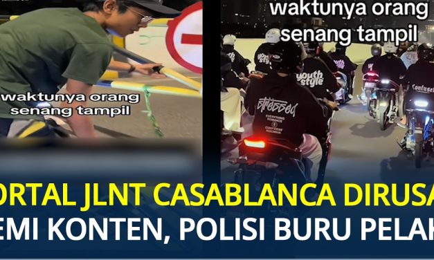 Fakta Di Balik Video Viral Buka Portal Di JLNT Casablanca