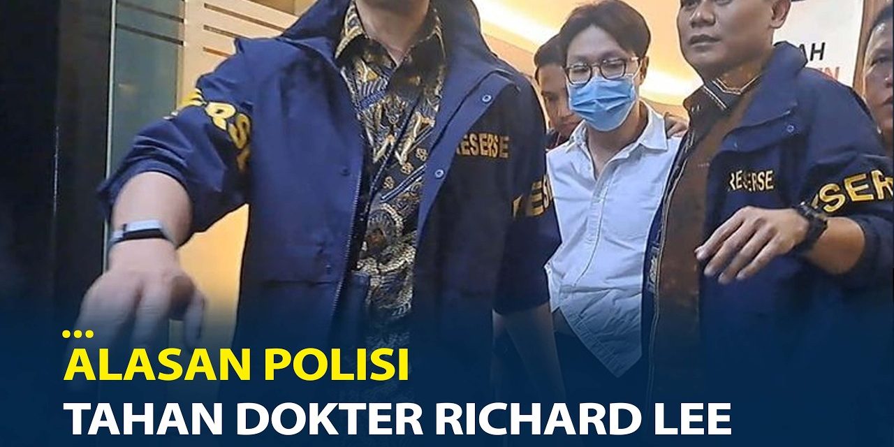 Richard Lee Resmi Ditahan, Polisi Beberkan Alasannya