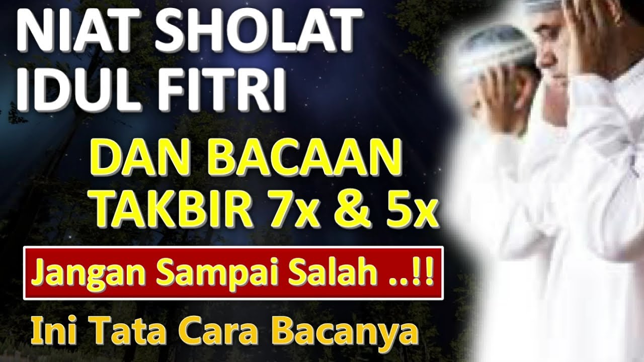 Doa Raya Idul Fitri