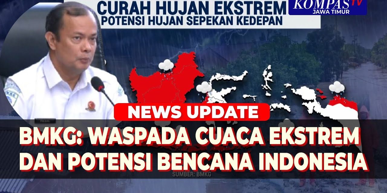 Waspada Cuaca Ekstrem, BMKG Prediksi Hujan Sampai NTT