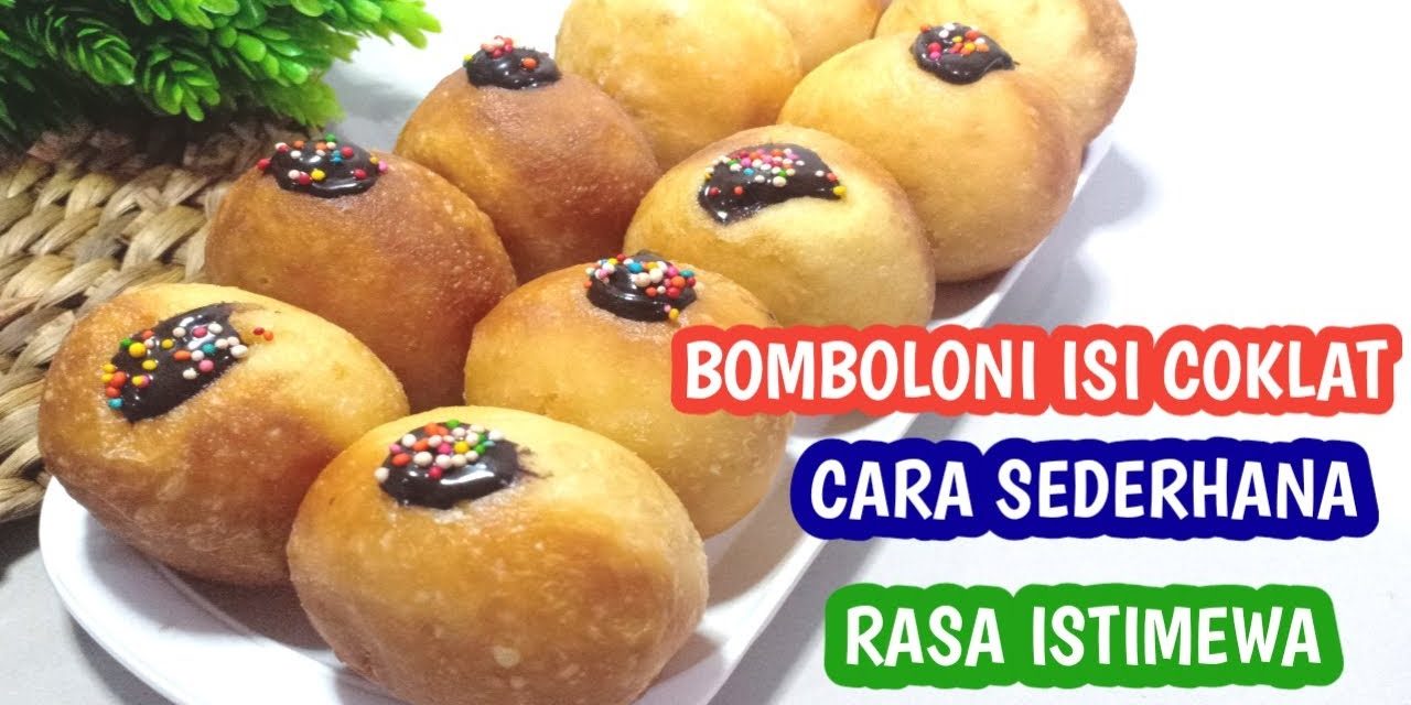 Resep Bomboloni Isi Cokelat Lumer Dan Enak Tanpa Ribet