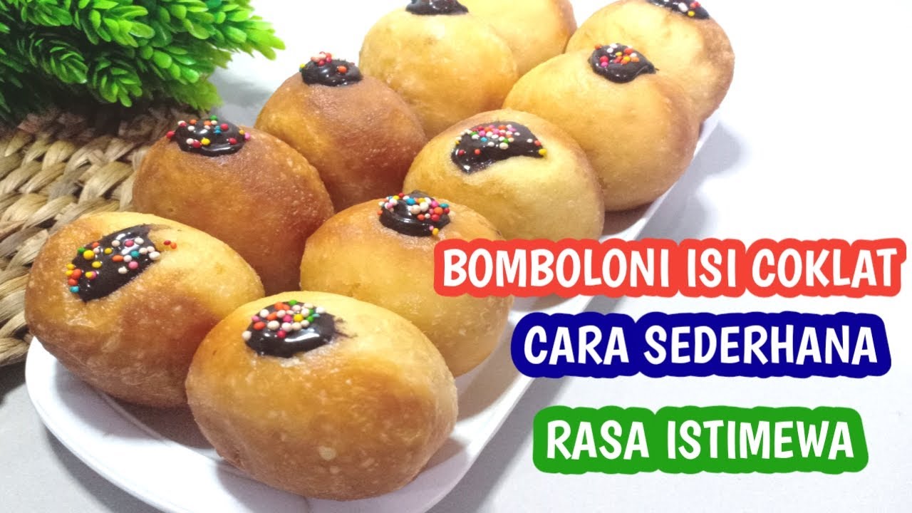 Resep Bomboloni Isi Cokelat