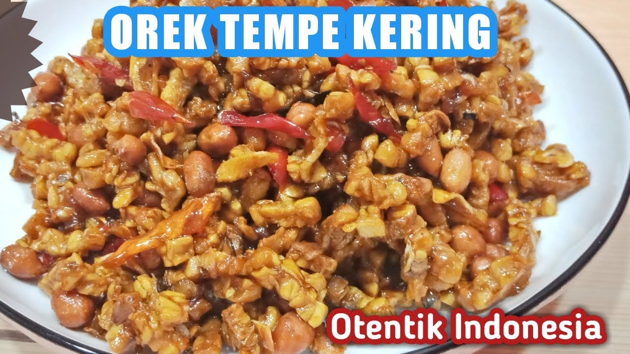 Resep Tempe Orek Kering