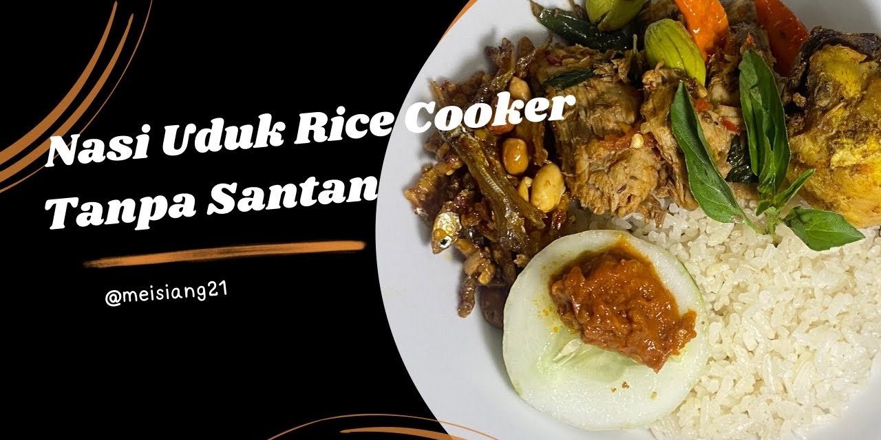 Resep Nasi Uduk Gurih Tanpa Santan, Hemat Dan Tetap Pulen