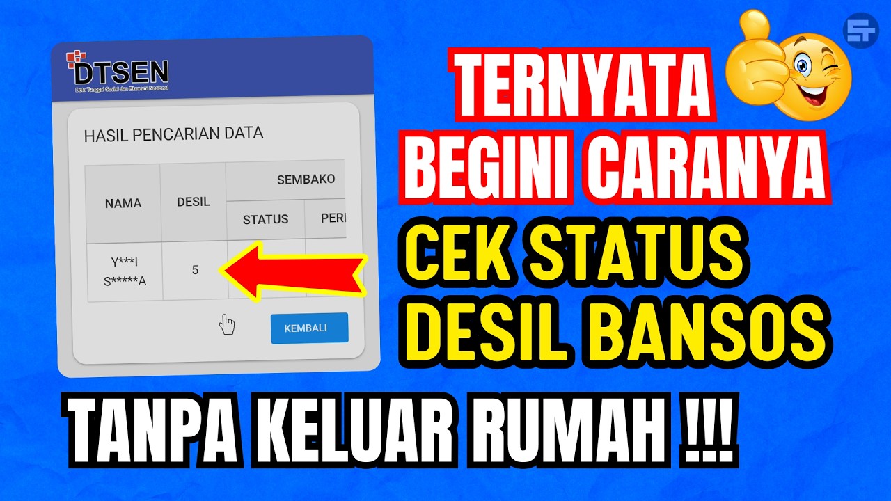 Panduan Cek Desil
