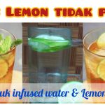 Rahasia Infused Water Lemon Tetap Segar Tanpa Rasa Pahit