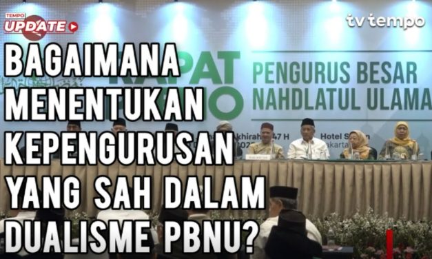 Dualisme PBNU: Pelajaran Tentang Batas Agama Dan Politik