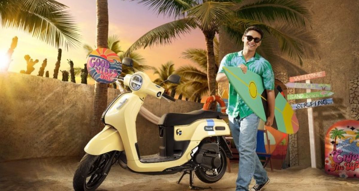 Skuter Makin Keren, Fazzio Hybrid Dilengkapi Warna Spesial