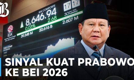 Prabowo Di Jadwalkan Buka Perdagangan Perdana BEI 2026