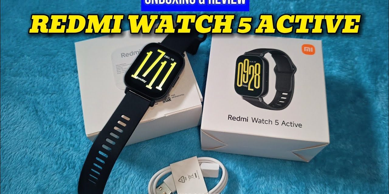 Redmi Watch 5 Active Bikin Kaget: Murah Tapi Fitur Melimpah!