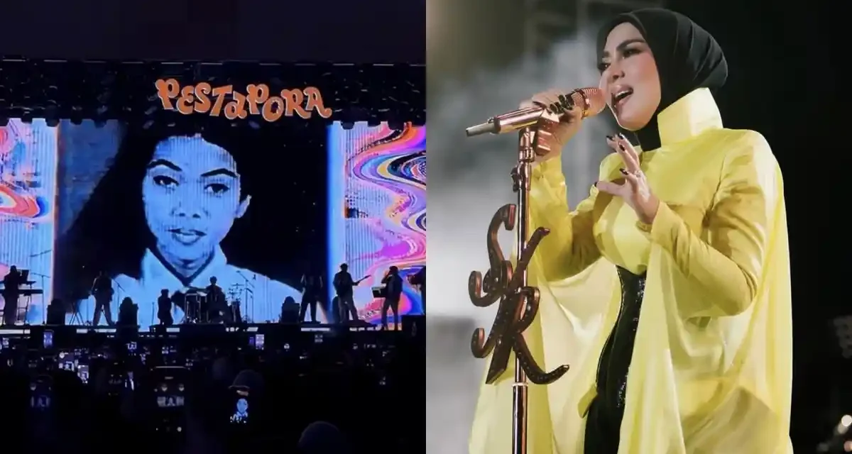Bikin Heboh! Foto Lawas Syahrini Muncul Di Layar Pestapora