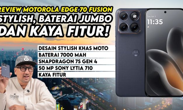 Motorola Edge 70 Fusion: Ponsel Dengan Layar Super Terang