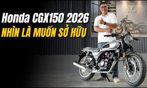 Honda CGX150 2026 Hadir Bawa Gaya Klasik! Bikin Penasaran