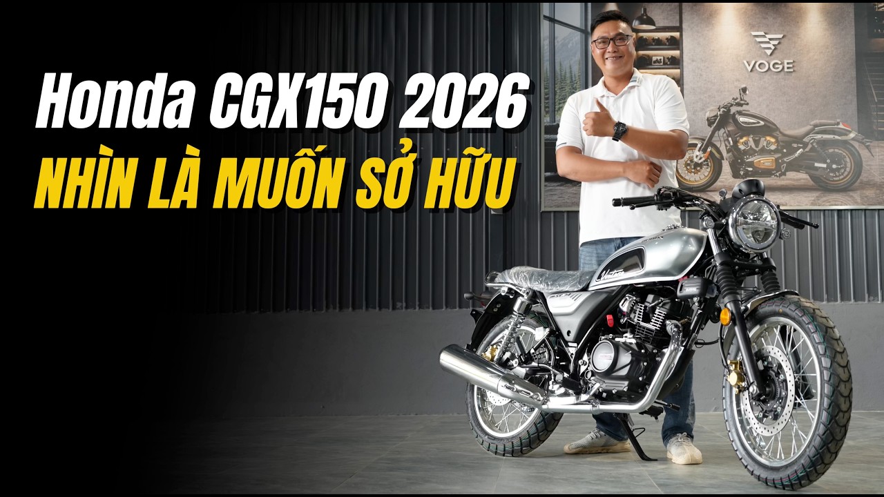 Honda CGX150 2026